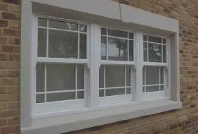 A sash window installation at Hornchurch